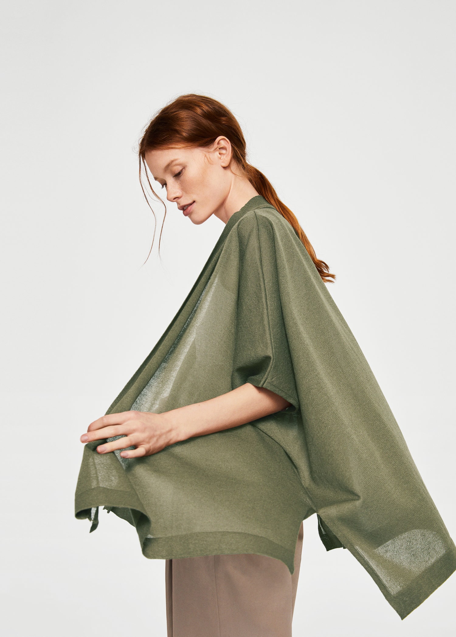 Fine-knit cardigan - Imagen 3