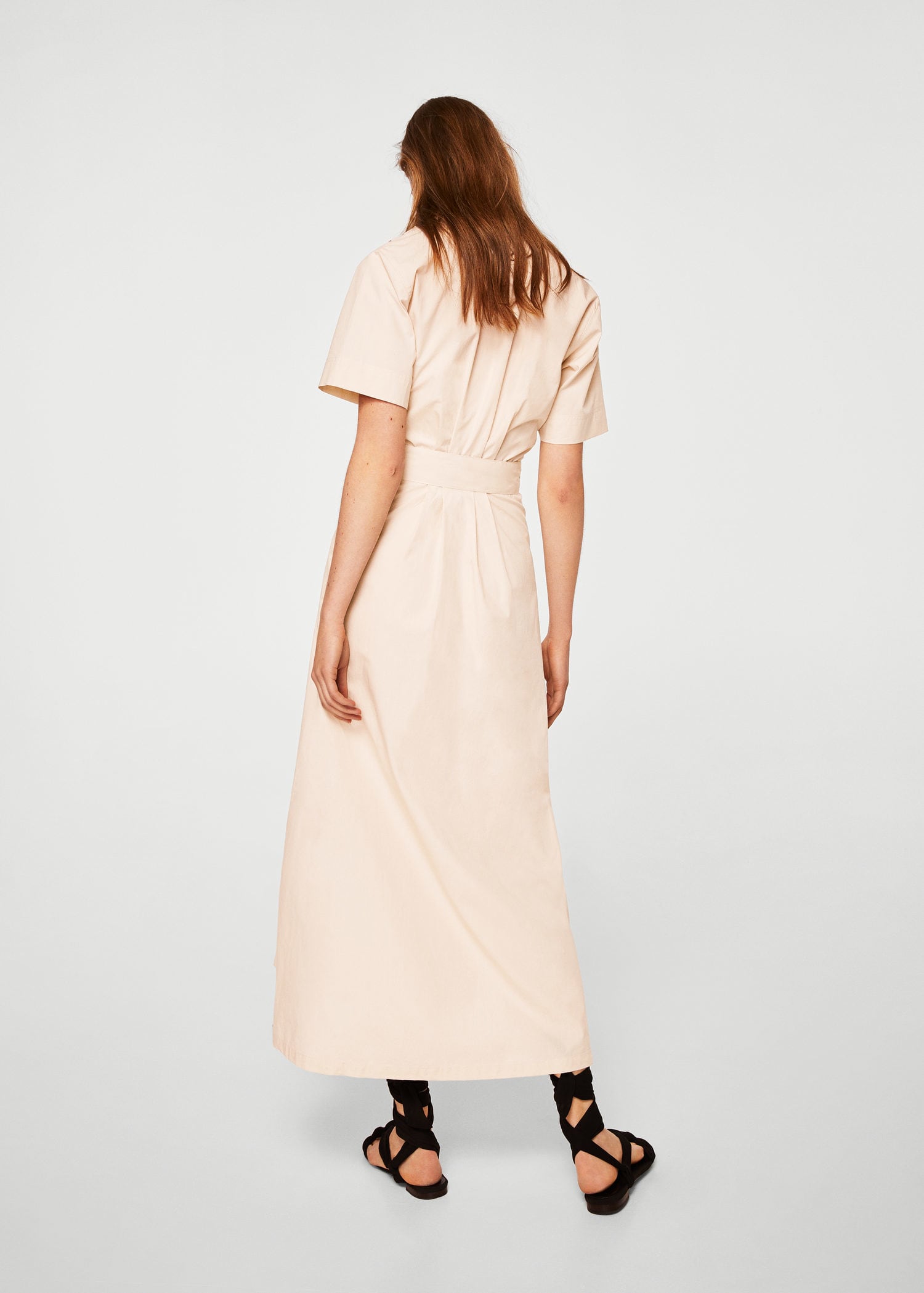 Long cotton dress - Imagen 3