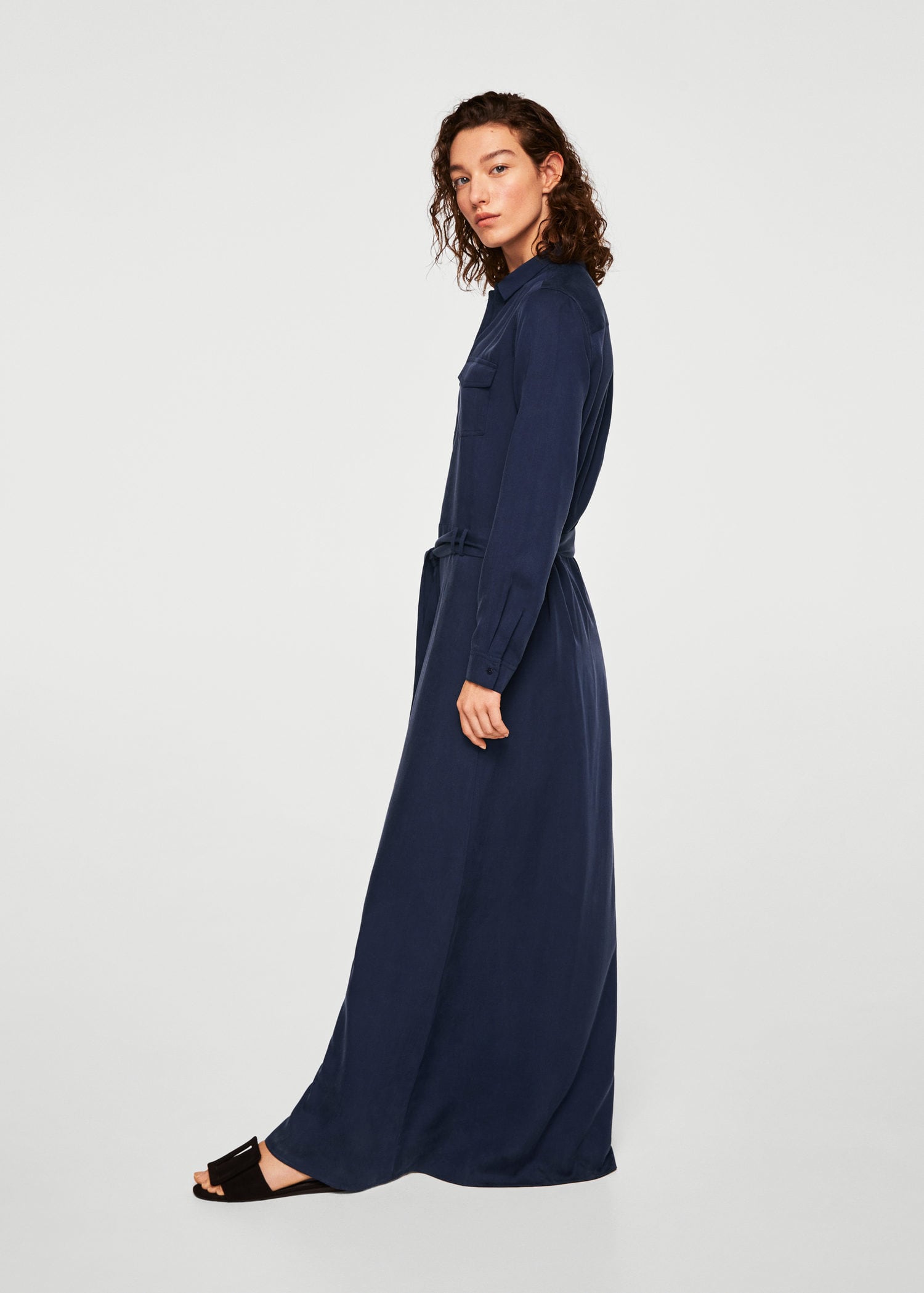 Long shirt dress - Imagen 4