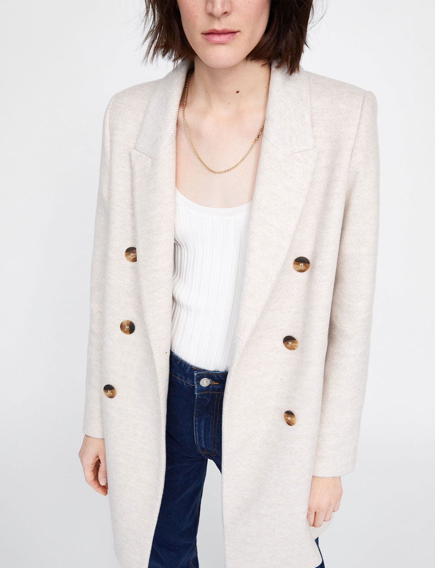 Double-breasted coat - Imagen 4