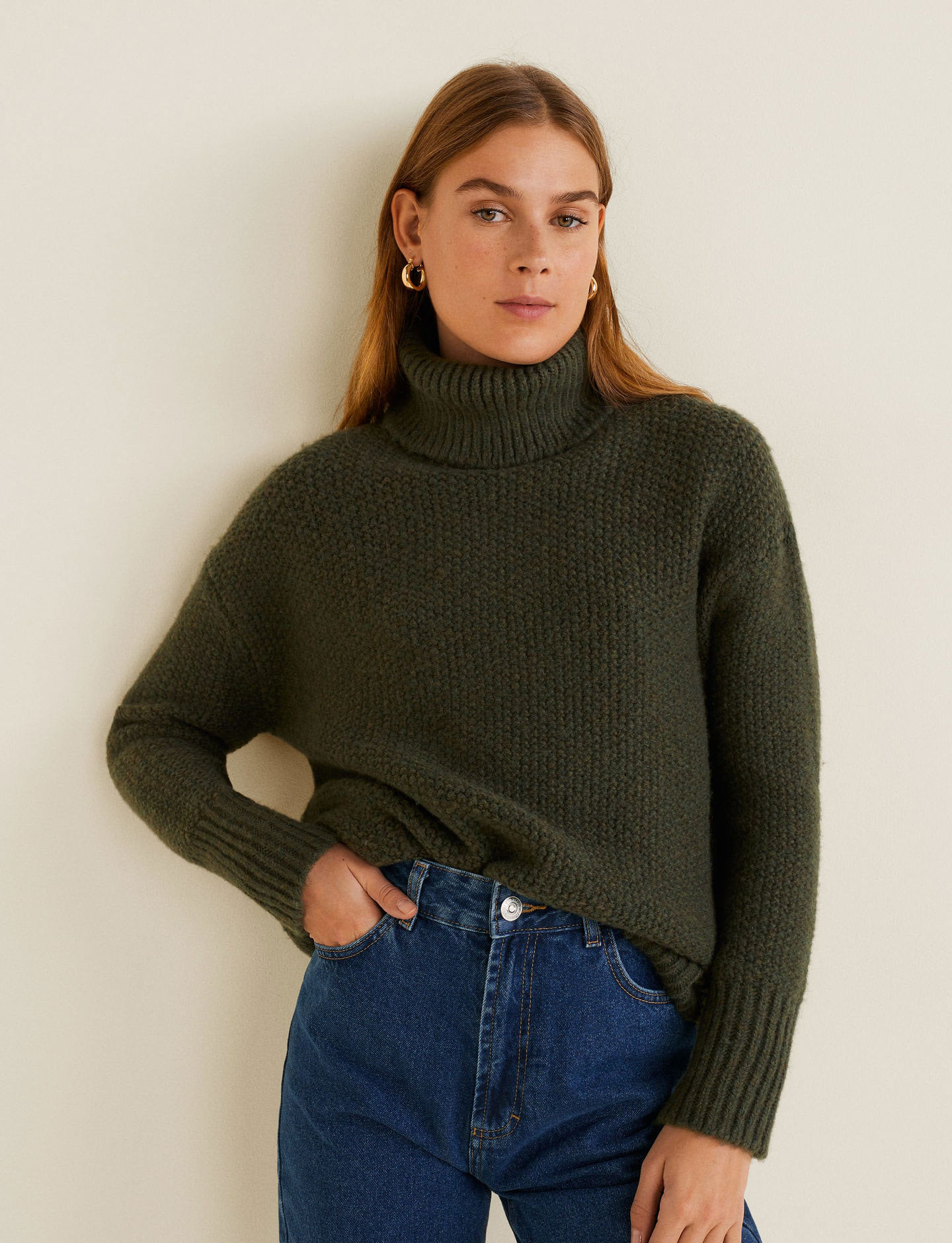 Wrap soft fabric blouse - Imagen 4