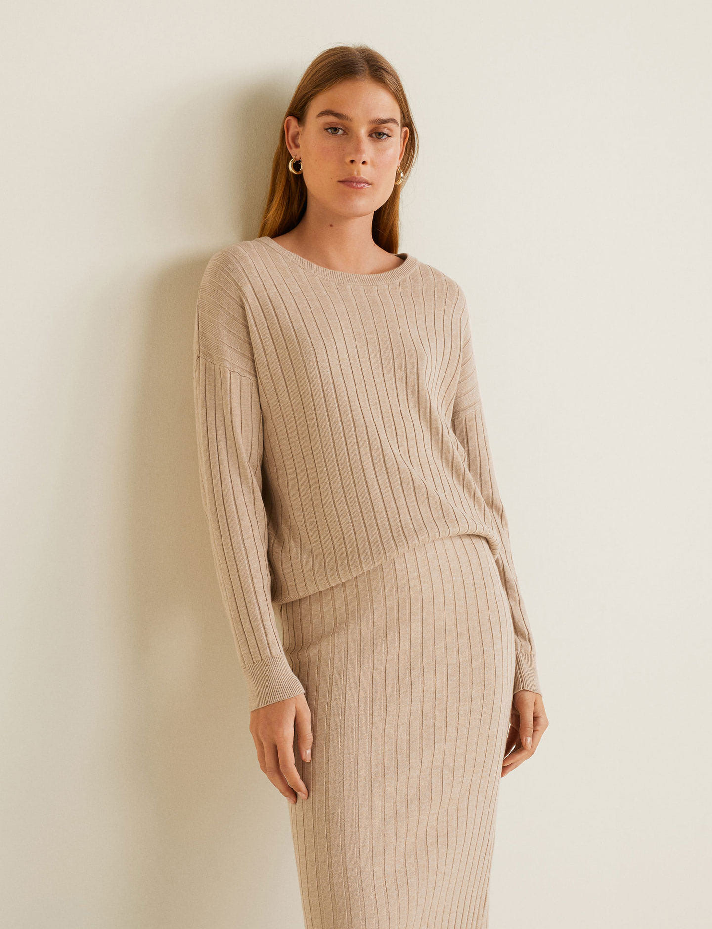 Denim organic cotton skirt - Imagen 3