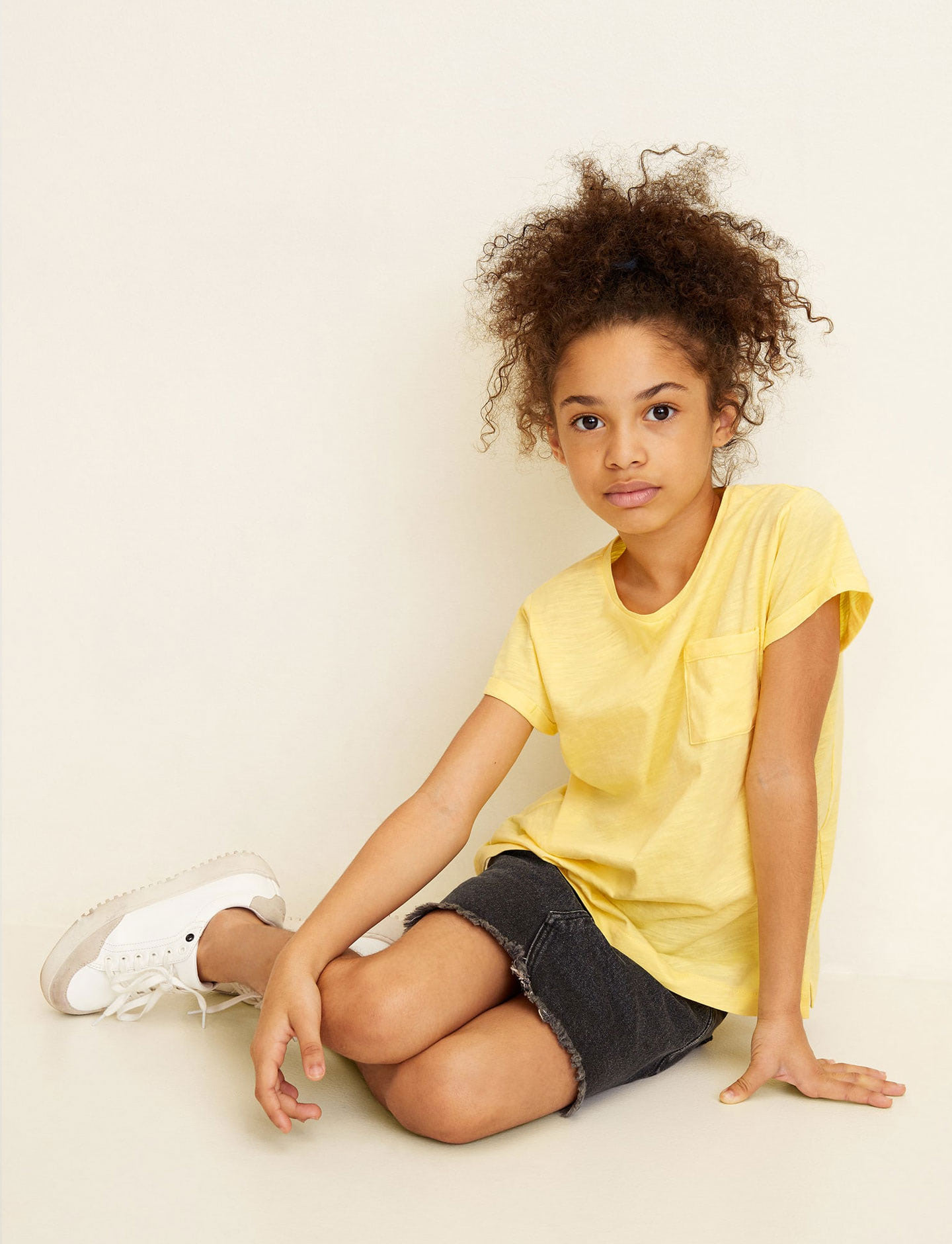 Satin floral dress - Imagen 5