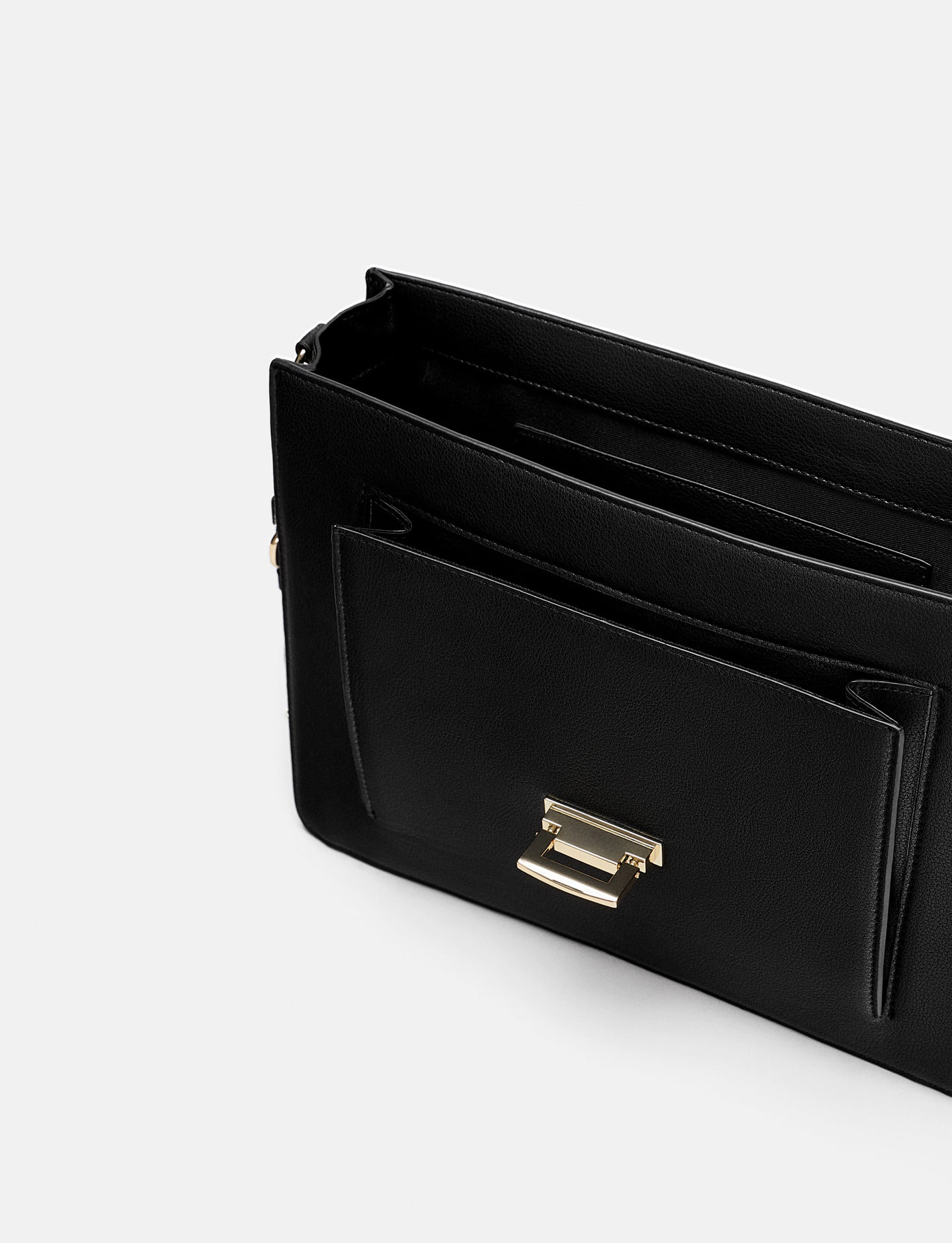 Vinyl Tote Bag with Inner Crossbody Bag - Imagen 4